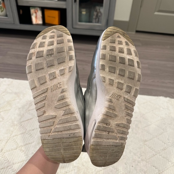 Nike Air Max Thea Silver Sneakers - Picture 7 of 7